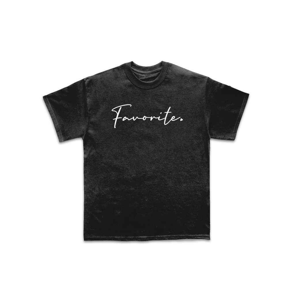 FVRTE Cursive Logo Short Sleeve Tee