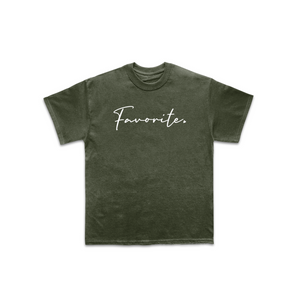FVRTE Cursive Logo Short Sleeve Tee