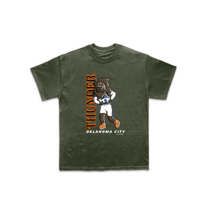 FVRTE Oklahoma City Thunder Rumble 'Scot Short Sleeve Tee