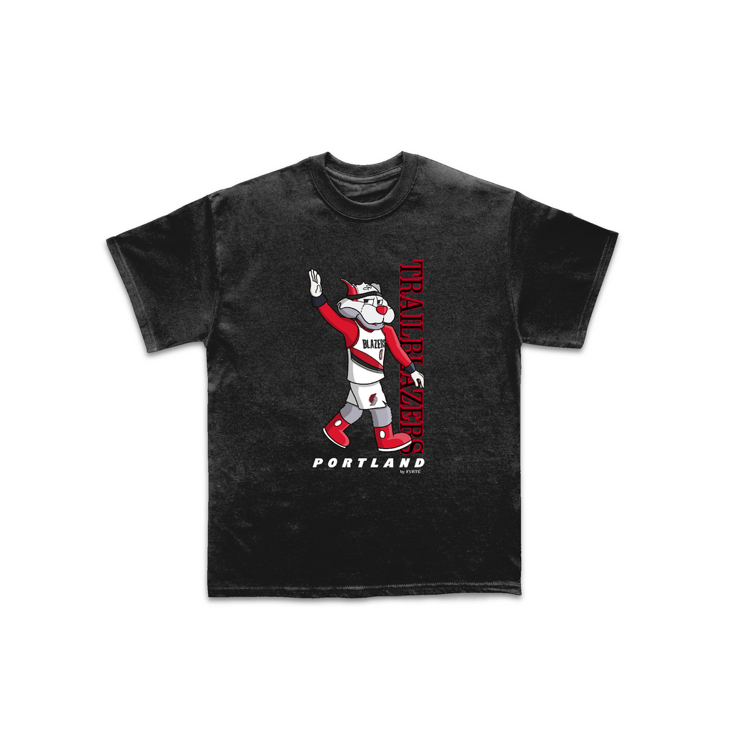 FVRTE Portland Trailblazers Blaze 'Scot Short Sleeve Tee