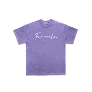 FVRTE Cursive Logo Short Sleeve Tee