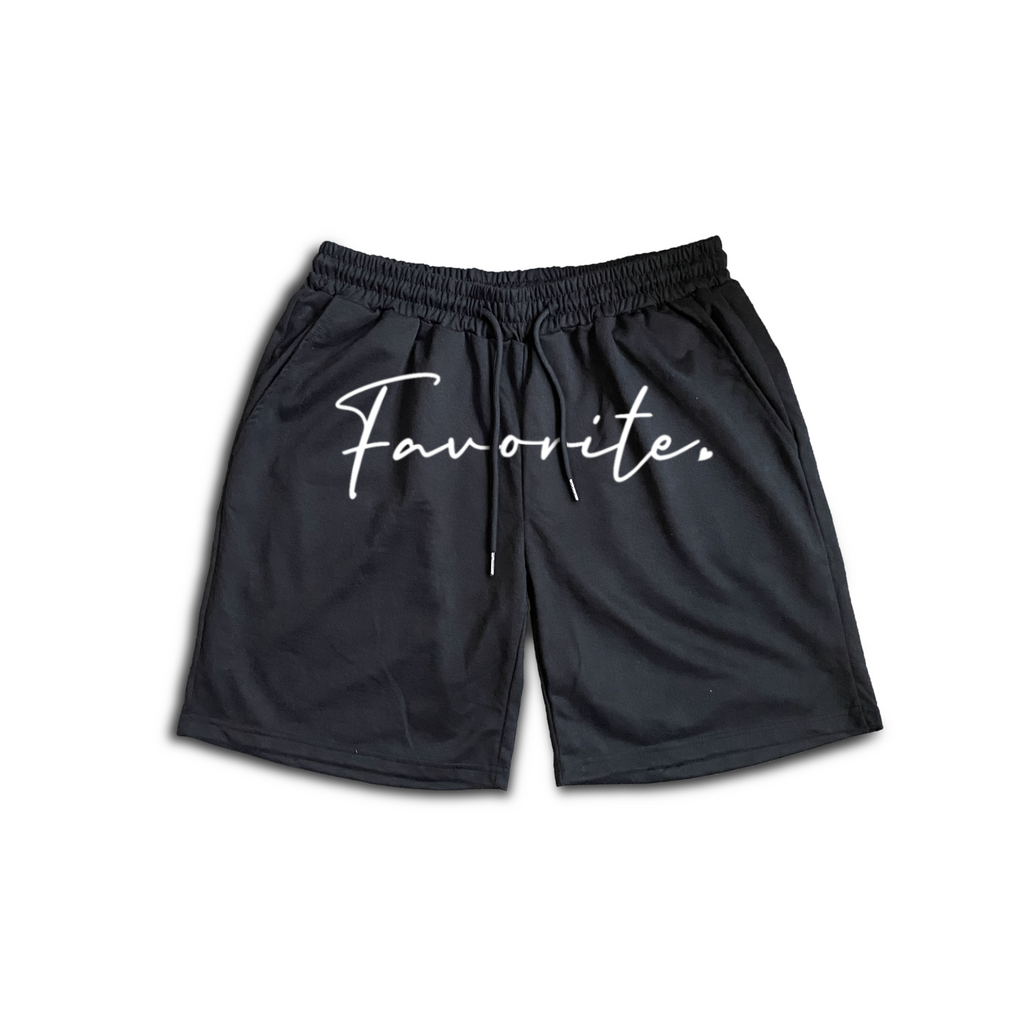 FVRTE Cursive Logo Mens Shorts